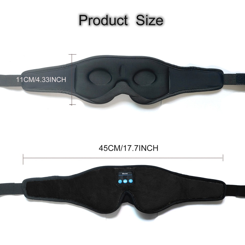Bluetooth Sleep Mask Wireless Headphone Blackout Music Eye Mask