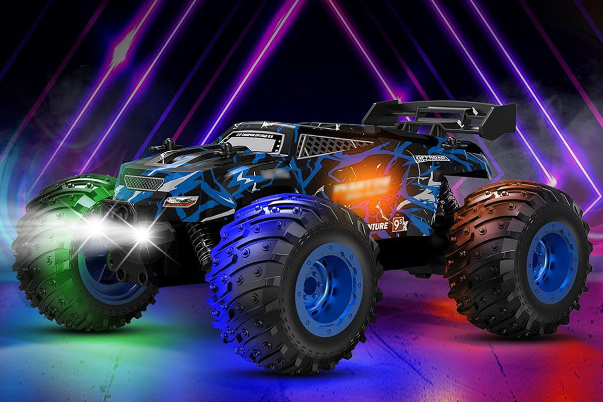 1:18 Scale Remote Control Car Toys All Terrain RC Truck With LED Light