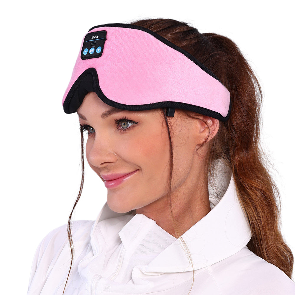 Bluetooth Sleep Mask Wireless Headphone Blackout Music Eye Mask