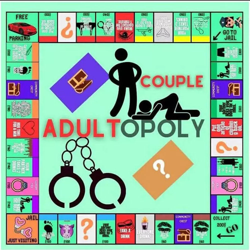 Couple Date Night Board Game Couple Adult Board Game Ideas Intimacy Card Game