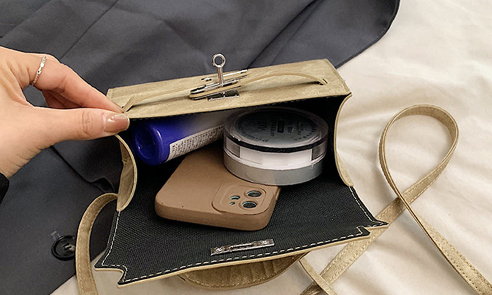 Mini Birkin-Inspired Crossbody Bag