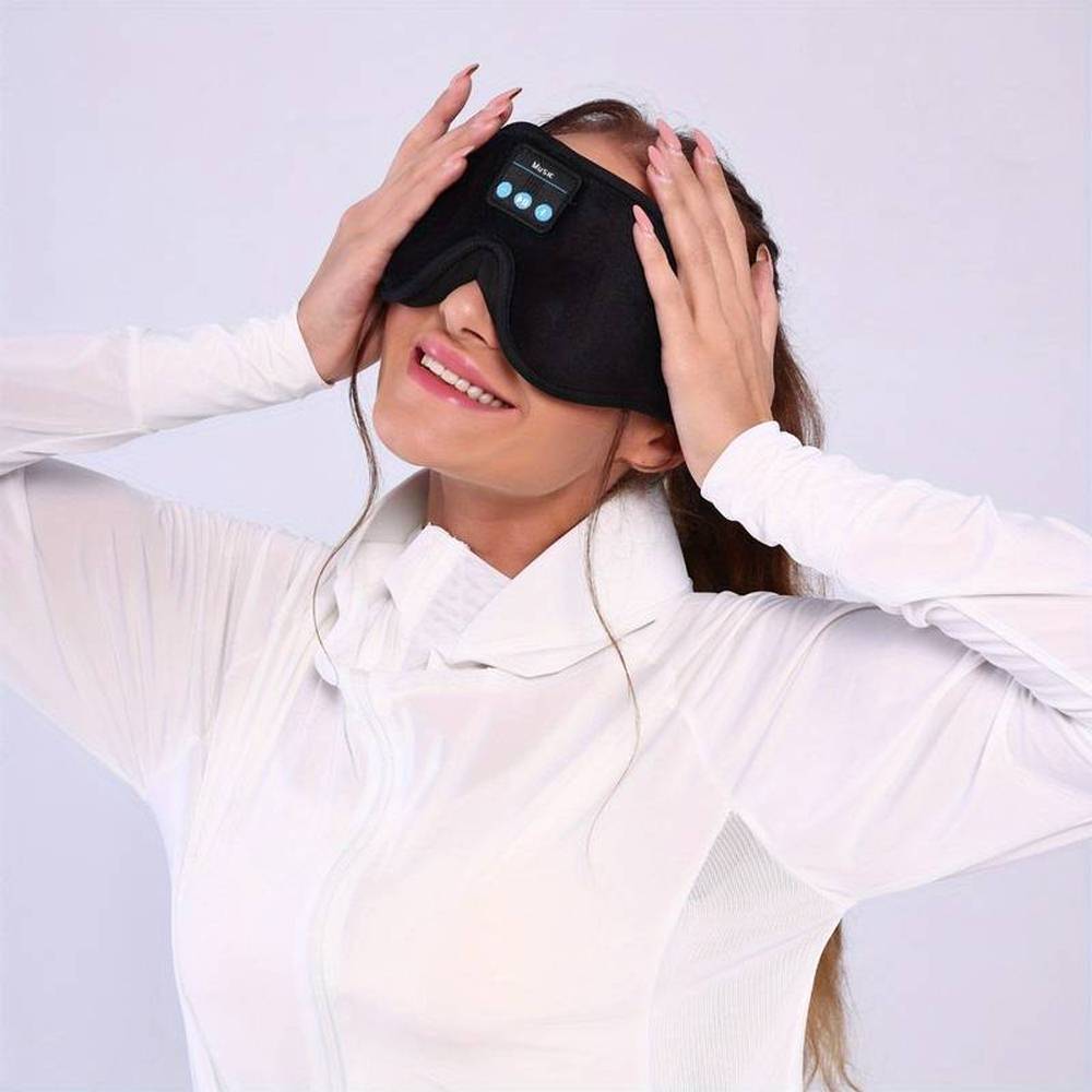 Bluetooth Sleep Mask Wireless Headphone Blackout Music Eye Mask