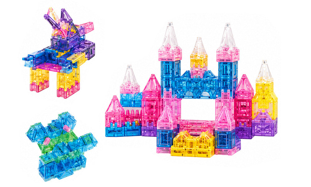 Castle Jelly Construction Pieces Creative Educational Toy for Boys Girls