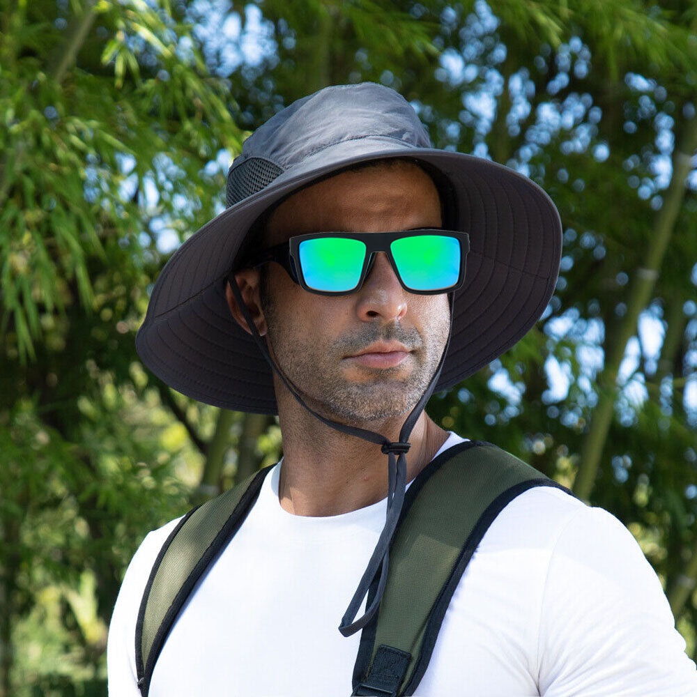 Polarized Sports Sunglasses for Men and Women Green