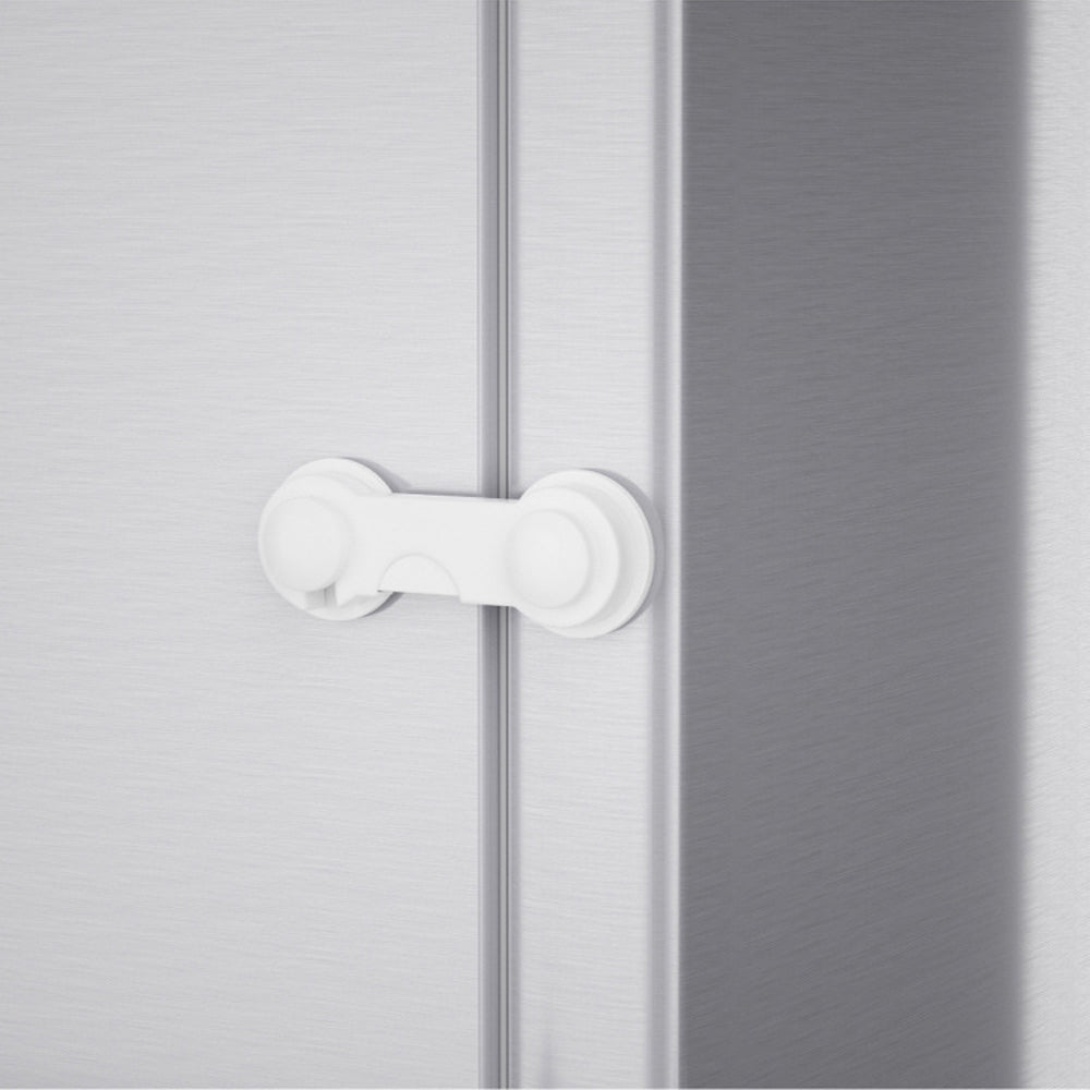 10Pcs Cabinet Locks Childproof Latches with Adhesive for Child Safety White