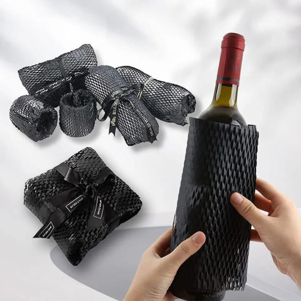 Honeycomb Eco Friendly Packing Paper Cushioning Anti-Collision Black