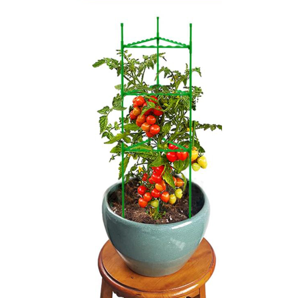 3-Tier Tomato Cage Stake Arms Plant Stem Support for Garden