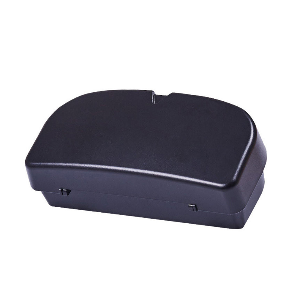 Car Sunglasses Case Box Visor Card Ticket Organizer Black