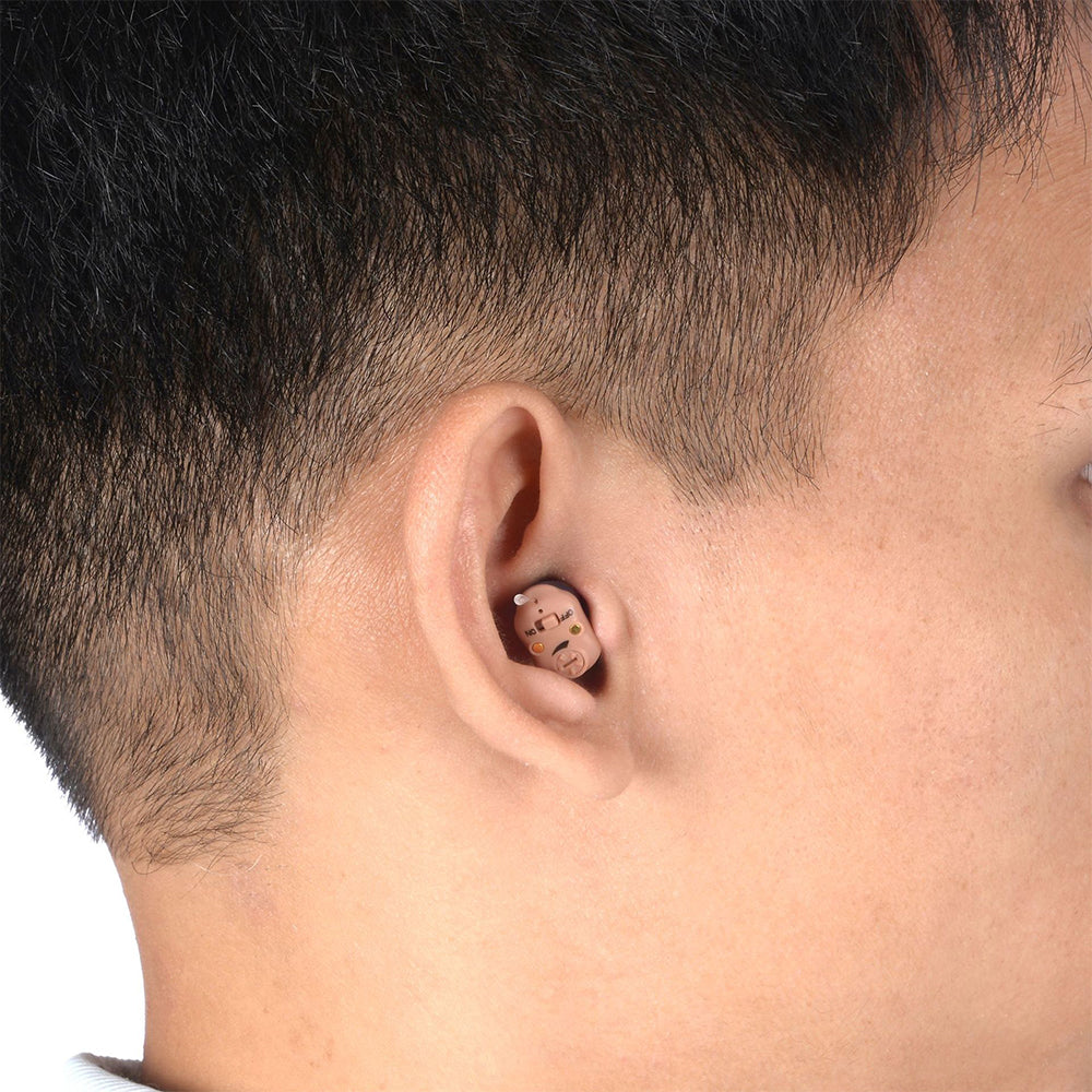 Rechargeable Hearing Aids for Adults and Seniors Beige