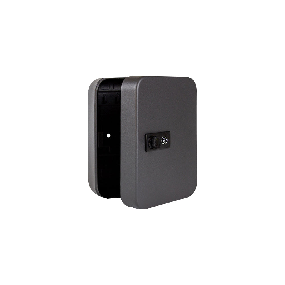 20 Keys Safe Lock Cabinet Storage Box Combination Organizer Wall Mount Black
