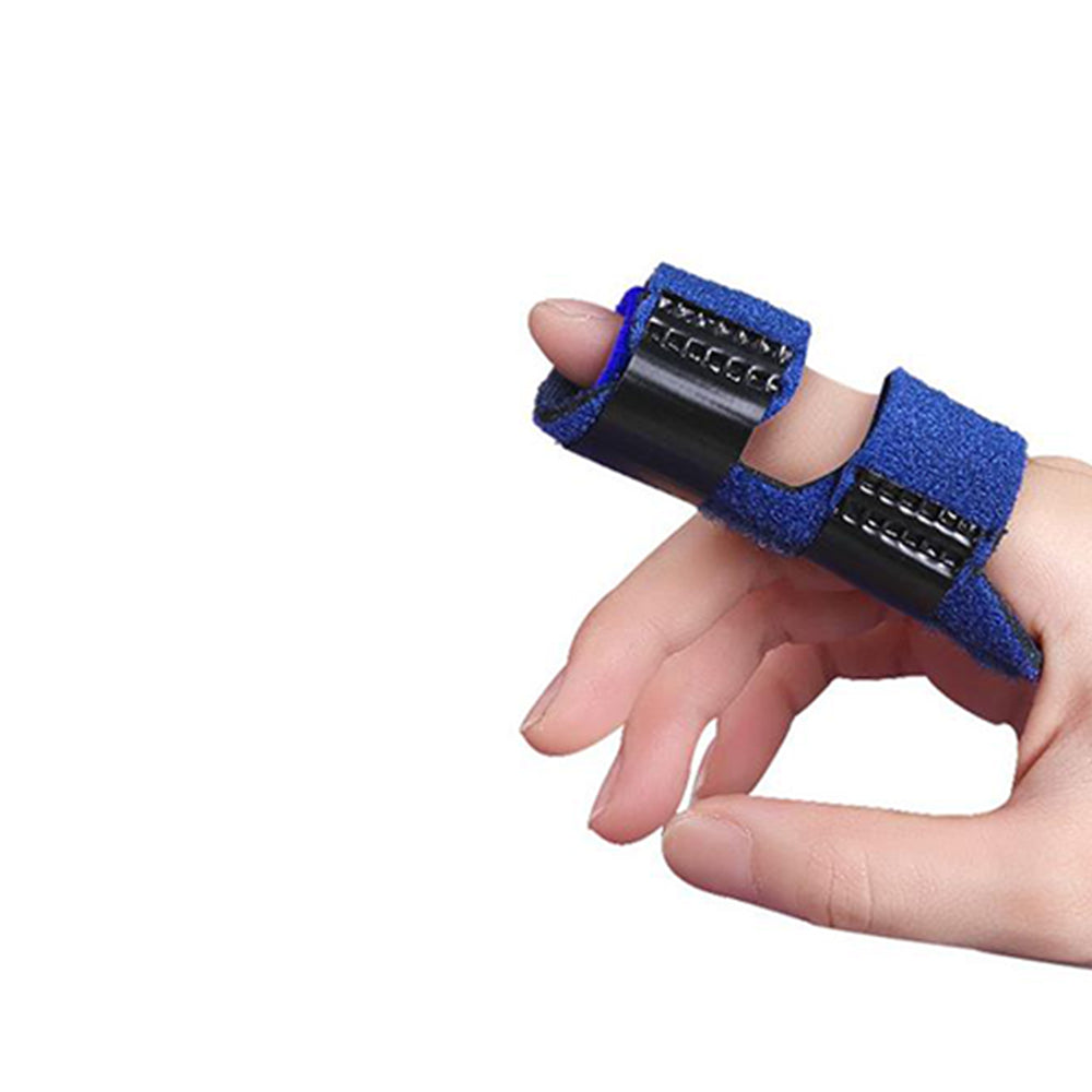 4Pcs Finger Brace Splint Trigger Finger Mallet Finger Jammed Support Blue