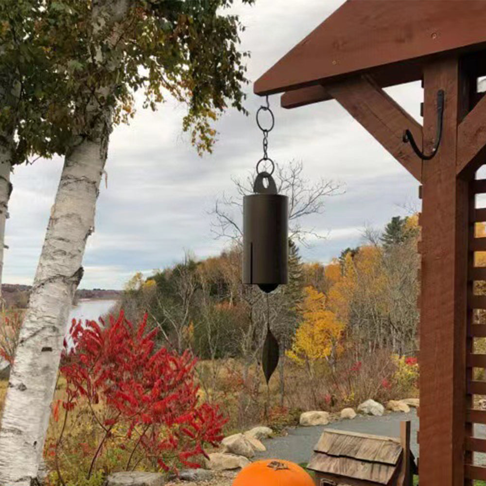 Deep Resonance Serenity Bell Retro Wind Chime Small Windbell for Garden Decor