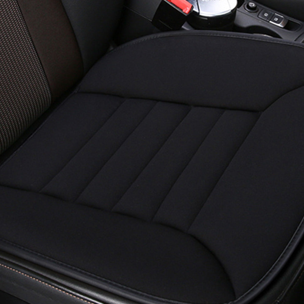 Universal Car Seat Cushion Vehicle Chair Cushion Pad Backrest Black