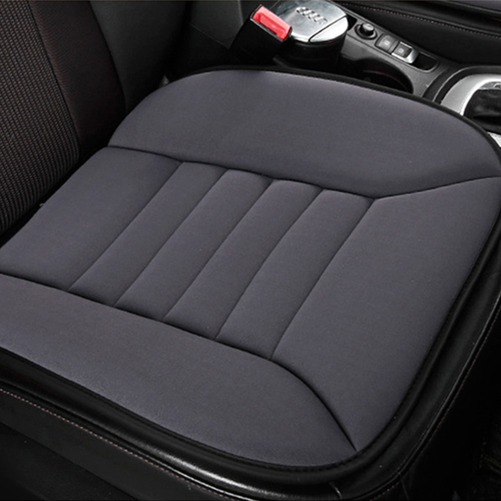 Universal Car Seat Cushion Vehicle Chair Cushion Pad Backrest Dark Grey