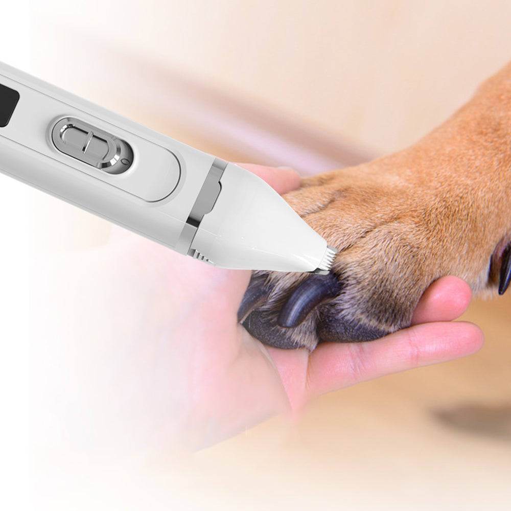 4 in 1 Cat Dog Clippers Grinder Grooming Kit Pet Hair Trimmer Electric Shaver