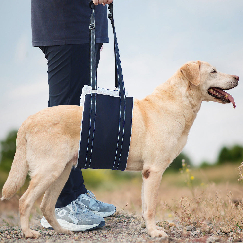 Portable Dog Sling For Back Legs Hip Support Harness Canine Aid Rehabilitation L