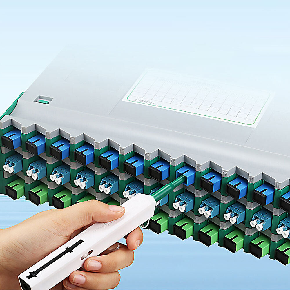 One-Click Optic Fiber Cleaner Pen Tool for 2.5mm SC ST FC Connector Adapter