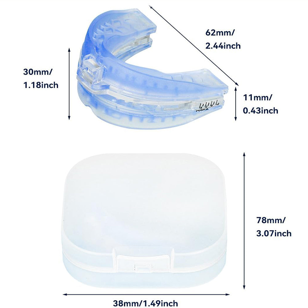 Adjustable Anti-Snore Mouthpiece Stop Snoring Teeth Grinding Mouth Guard Sleeping Aid