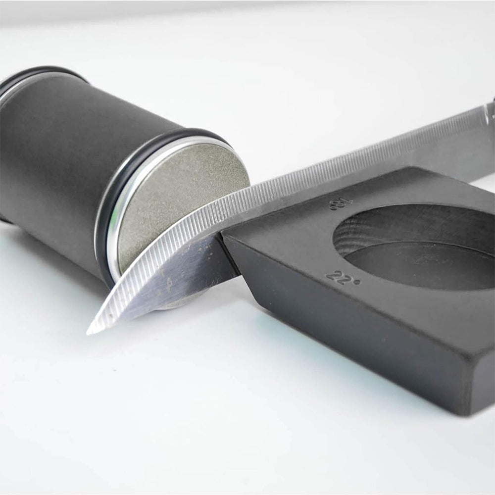 Adjustable Angle Knife Sharpener with Magnetic Base for Kitchen Use