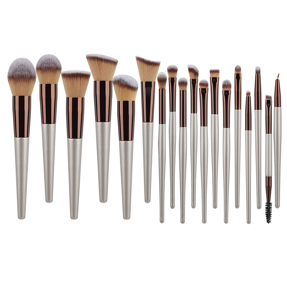 18Pcs Set Makeup Brush with Envelope Style Storage Case