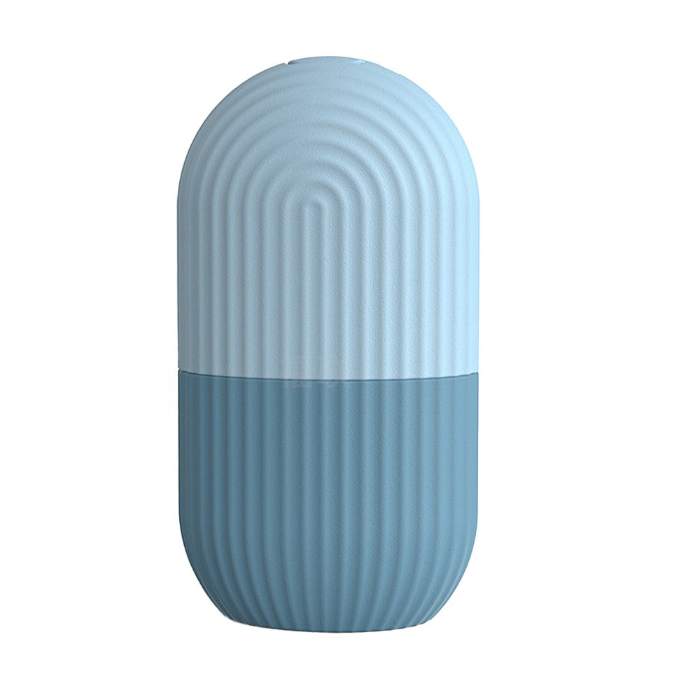 1Pc Silicone Facial Ice Cube Massager Reusable Face Ice Roller Mold - Blue