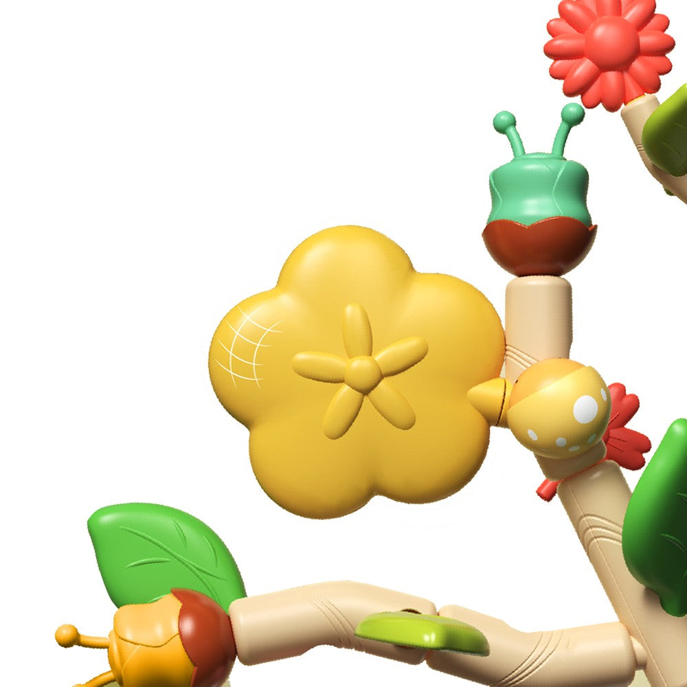 65-Piece Kids DIY Flower Garden Building Toy Set STEM Gardening Pretend Toy