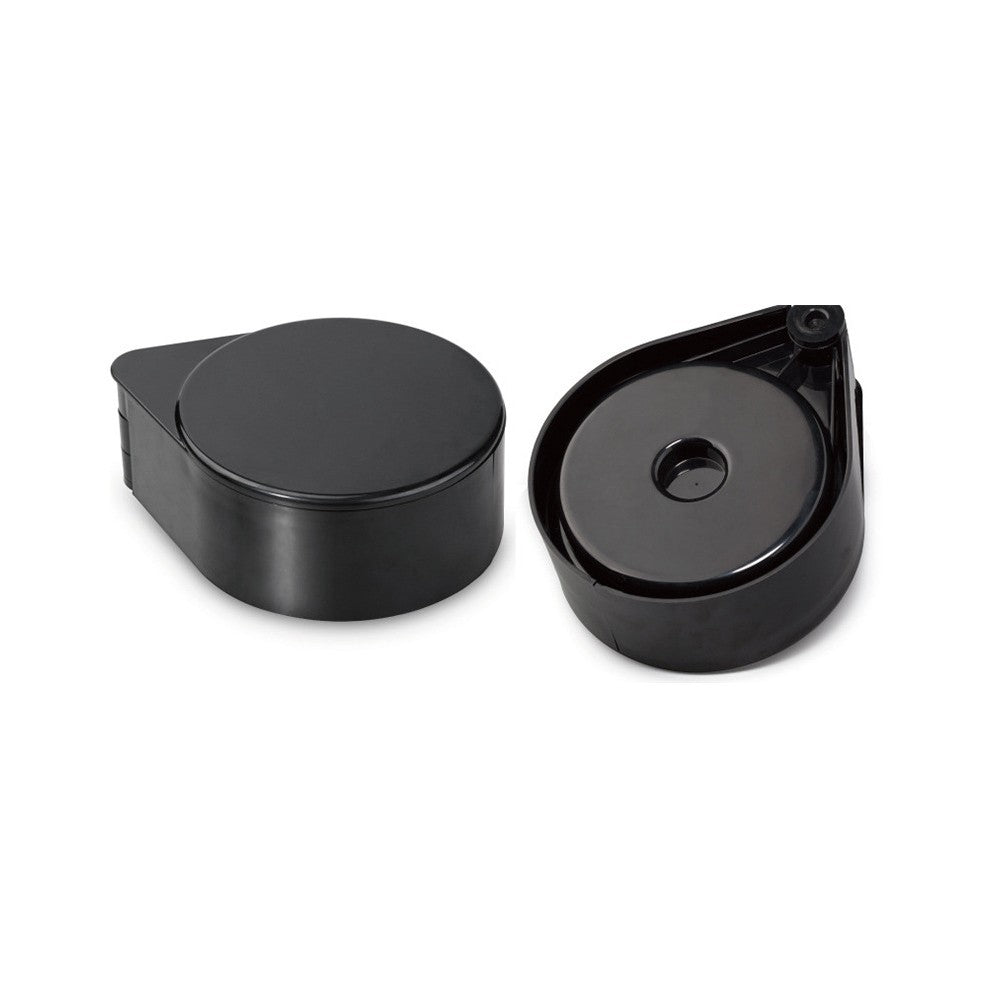 2Pcs 3-Tier Bar Juice Cocktail Seasoning Box Salt and Sugar Container