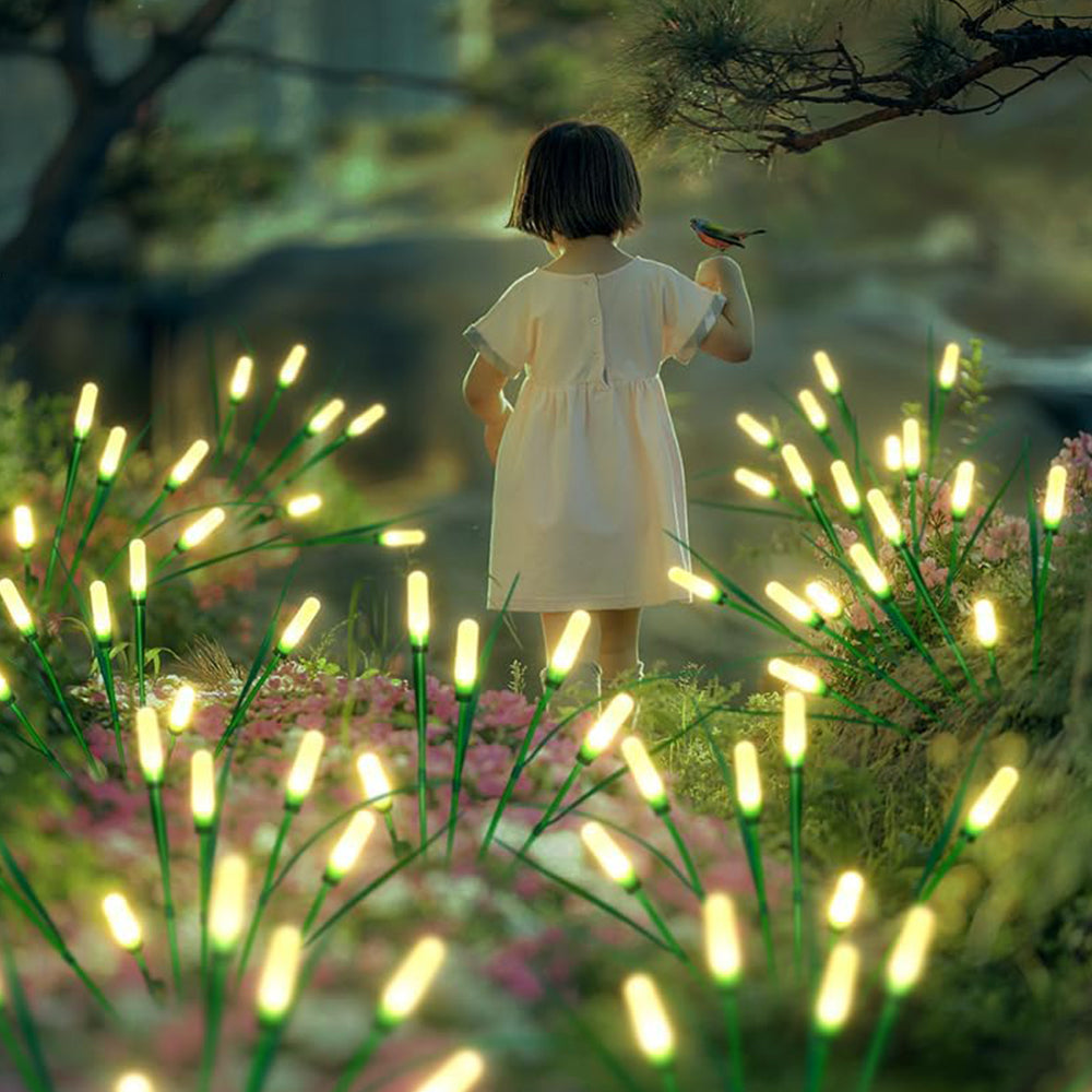 Solar Outdoor Garden Lights LED Solar Reed Swaying Lights For Patio Yard