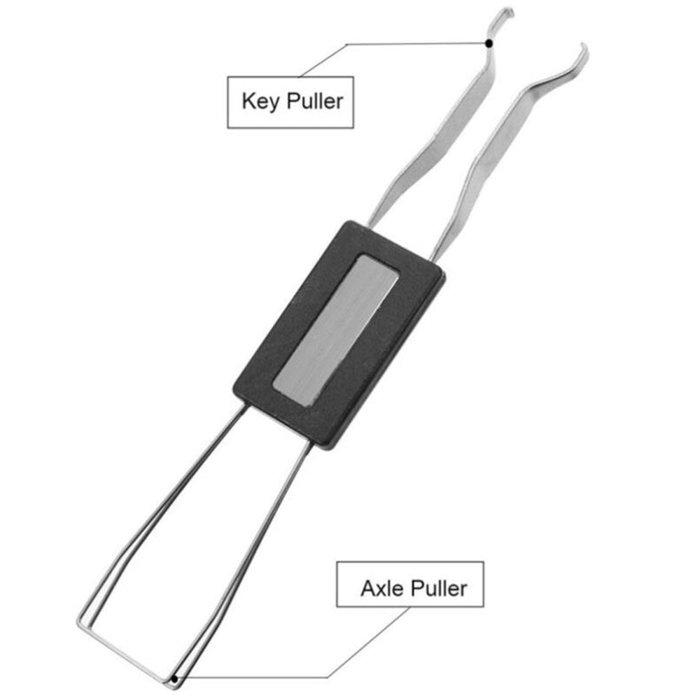 2Pcs Universal Keyboard Keycap Puller and Switch Remover for Mechanical Keyboard