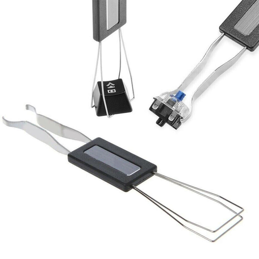 2Pcs Universal Keyboard Keycap Puller and Switch Remover for Mechanical Keyboard