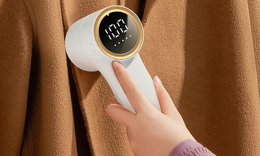 Electric Fabric Lint Remover Pill Shaver with Adjustable Speed for Sweaters and Clothes
