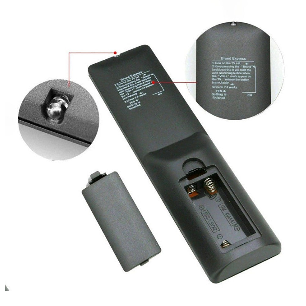 2Pcs Universal Smart TV Remote Control for LG Samsung Hisense TCL and More Brand
