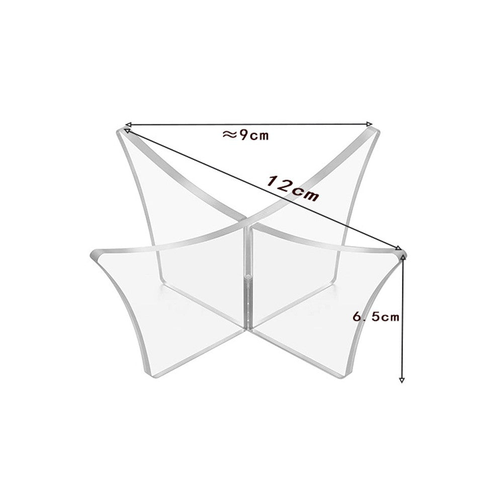 6Pcs Ball Display Stand Clear Acrylic Ball Support Holder for Basketball Soccer