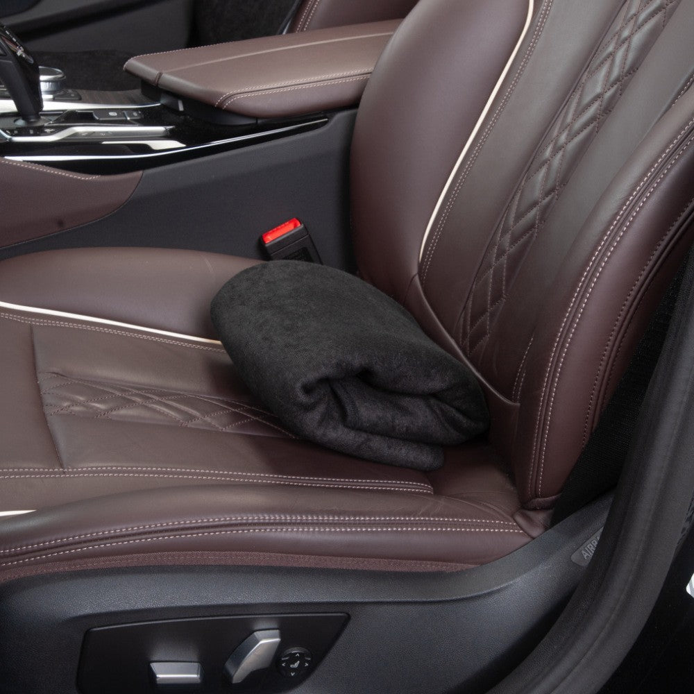 1Pc Car Front Seat Cover Sports Sweat Towel Car Seat Protector Mat - Seashells