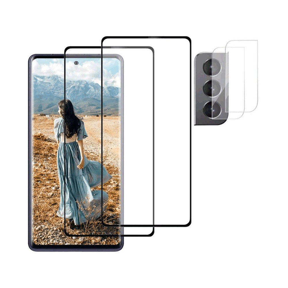 For Samsung Galaxy S24 Plus Tempered Glass Screen and Camera Protector Set