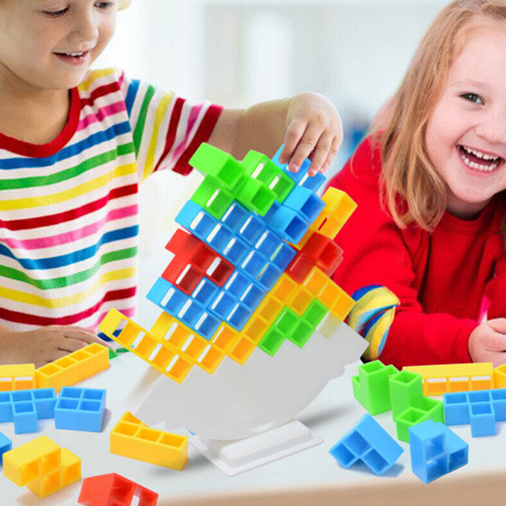 Tetra Tower Balance Stacking Blocks Team Building Blocks
