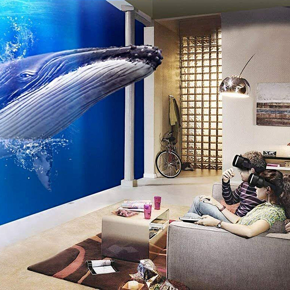 VR Headset 3D Virtual Reality Glasses With VR Bluetooth Controller