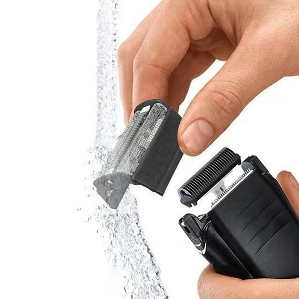 2Pcs Shaver Foil and Cutter Replacement Head for Braun Series 5000 6000 350