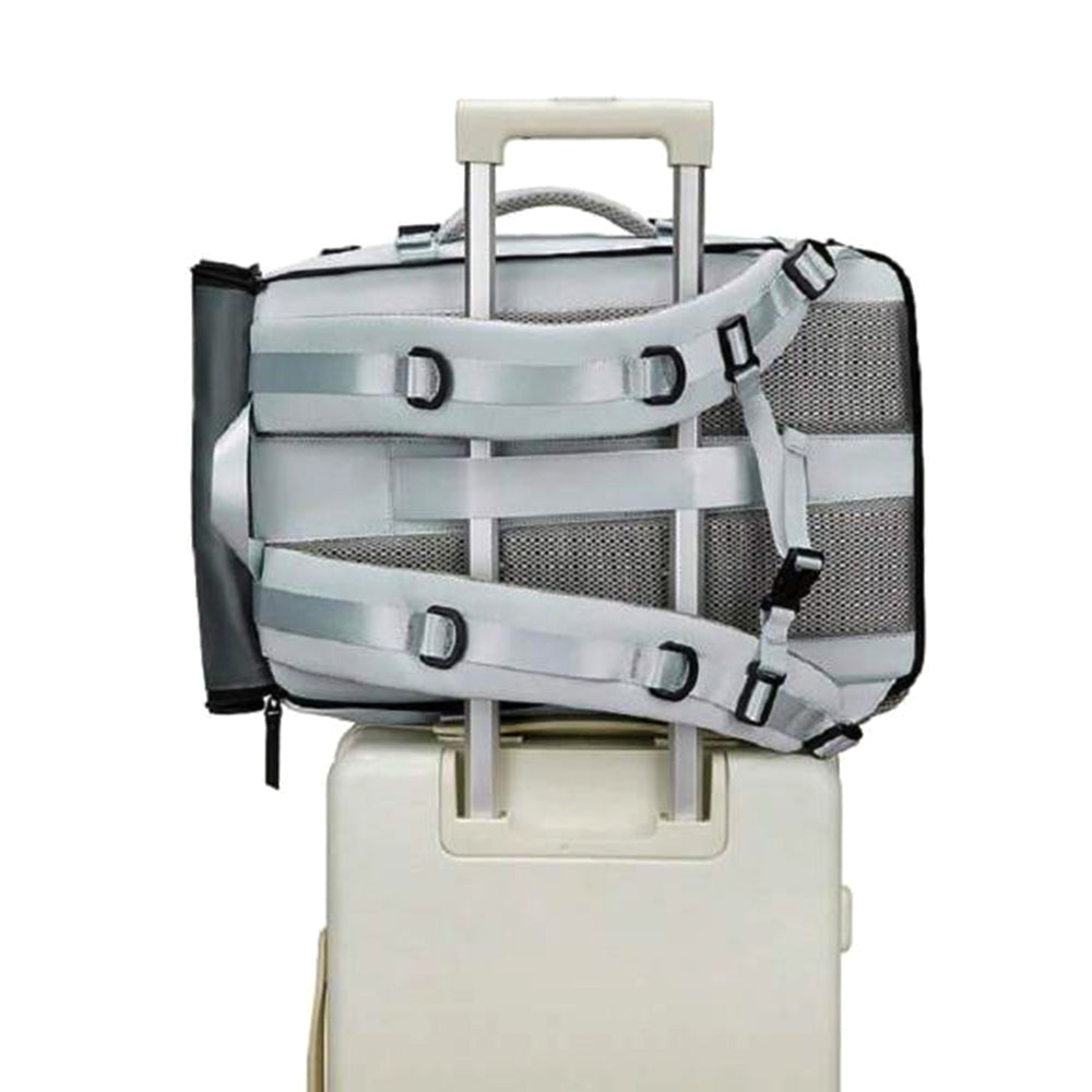 Travel Carry-On Backpack Large Capacity Lightweight with Shoe Compartment Grey