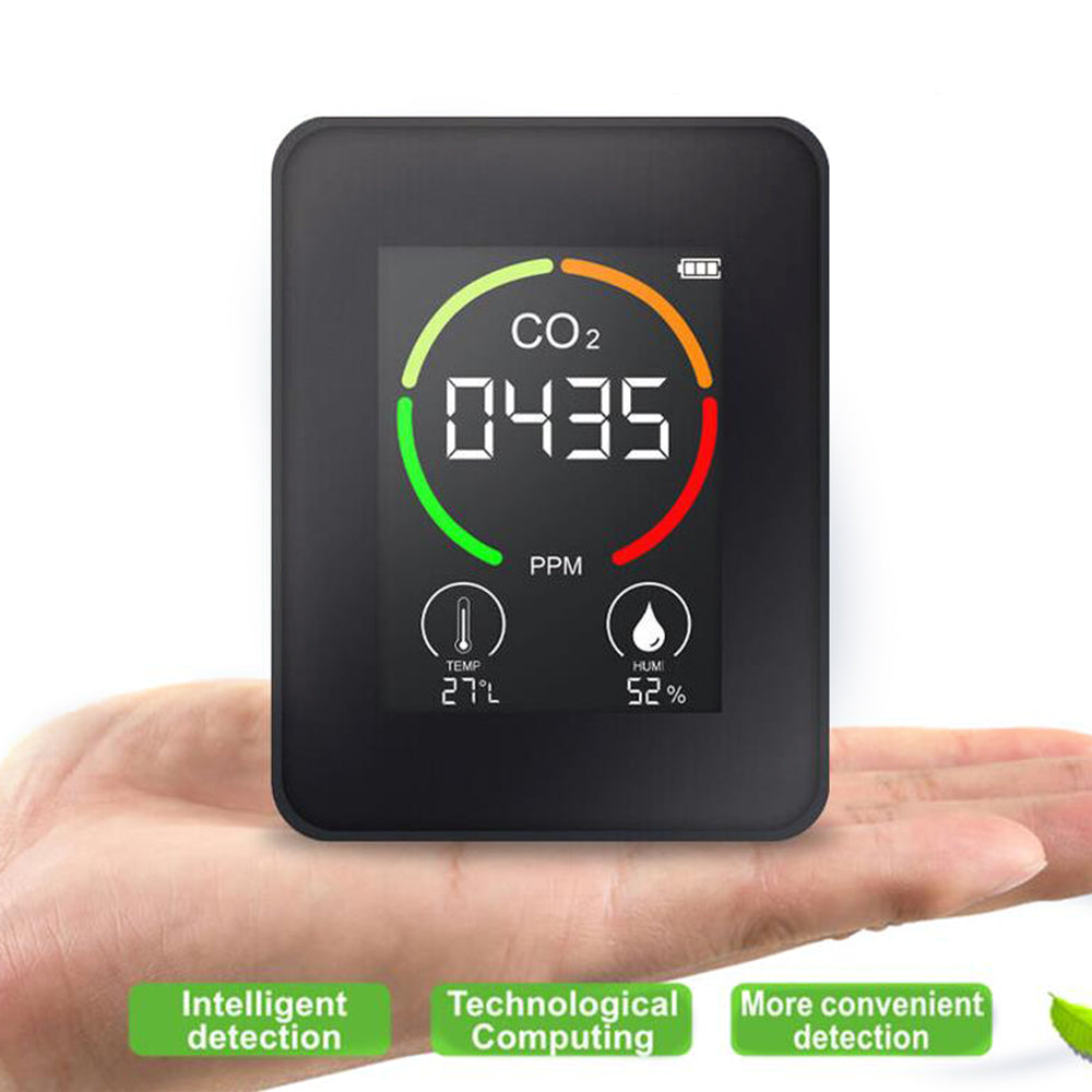 Infrared Carbon Dioxide Detector CO2 Temperature Humidity Air Quality Monitor