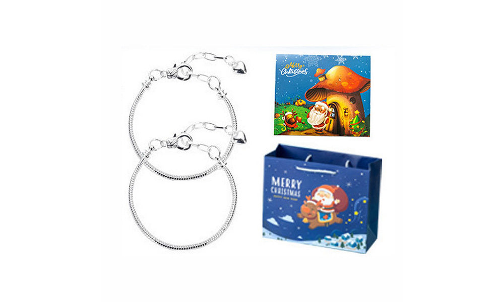 24 Days Christmas Advent Calendar Bracelet Making Kit Countdown Calendar