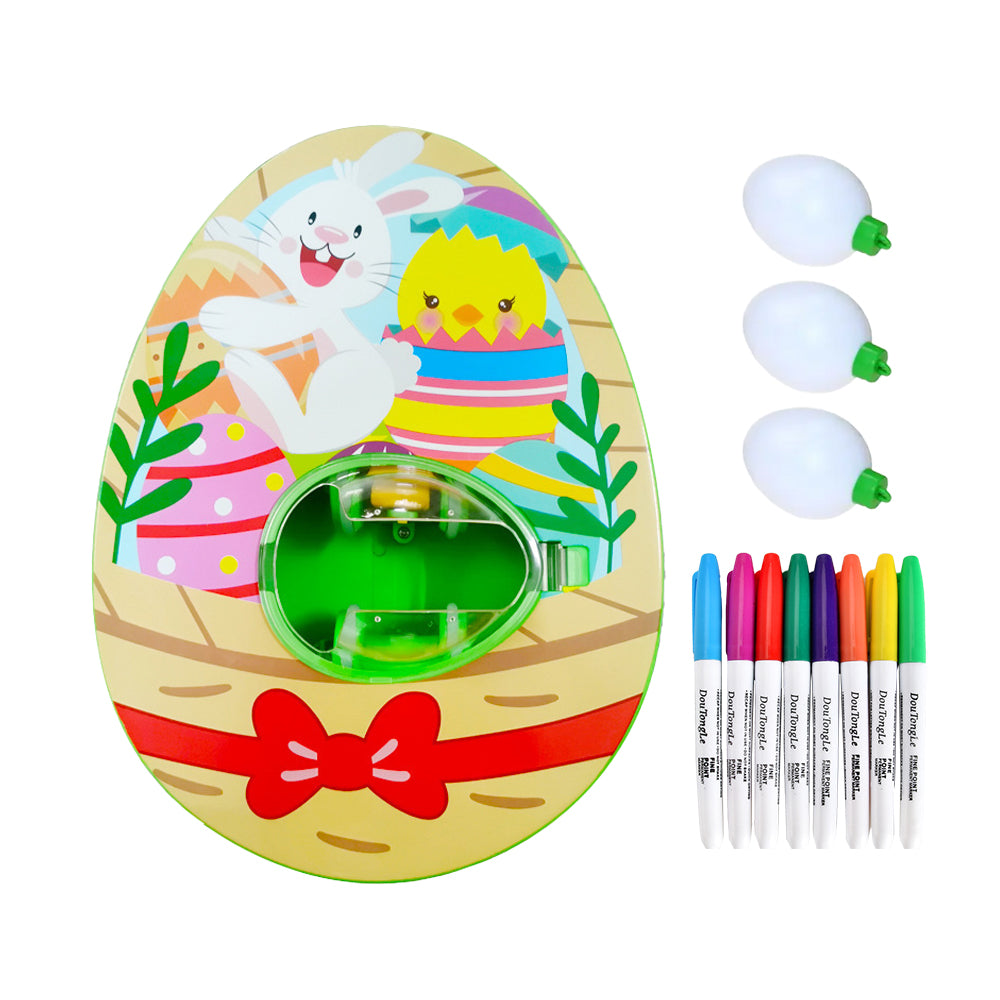 Easter Egg Decorator Kit Egg Decorating Spinner - Yellow