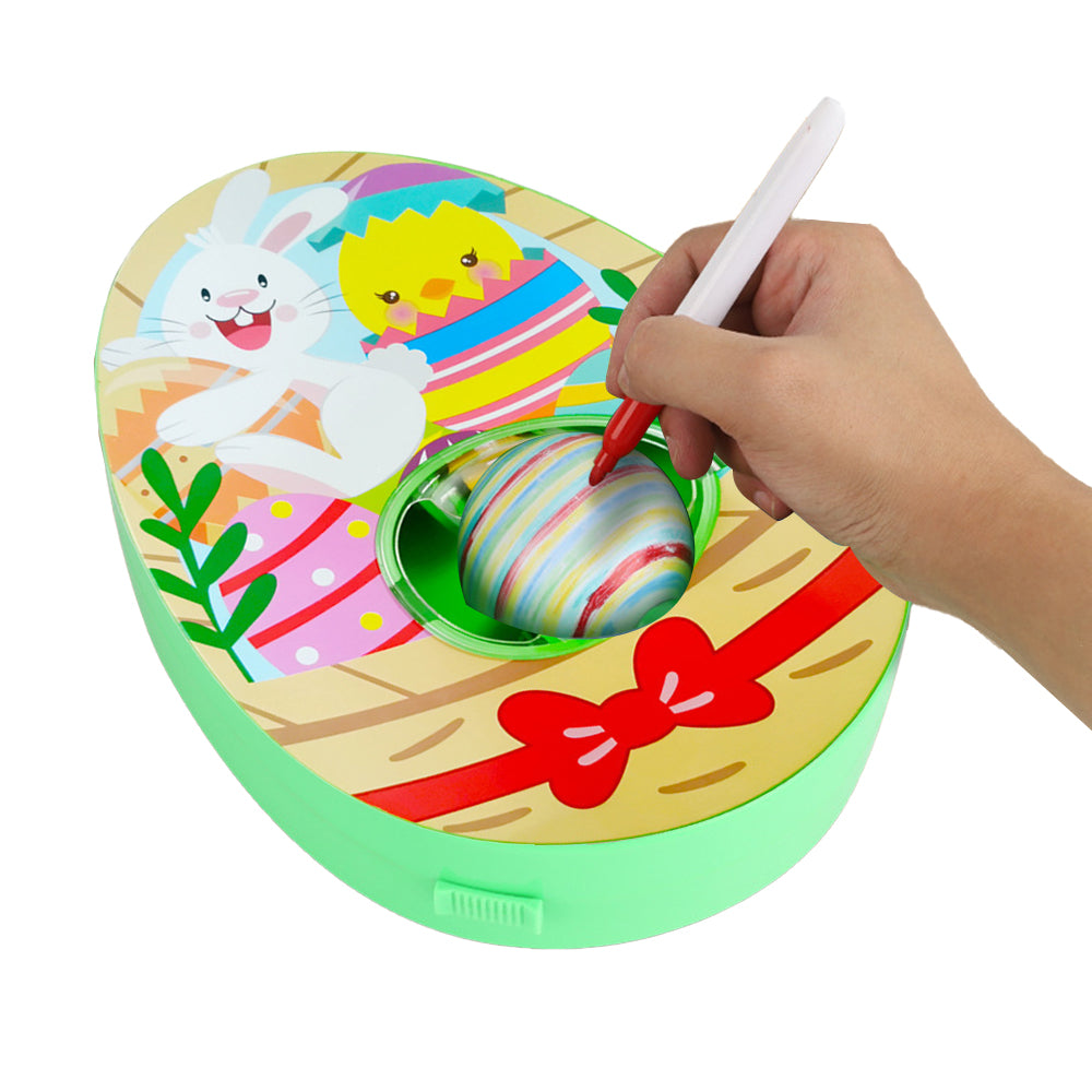Easter Egg Decorator Kit Egg Decorating Spinner - Yellow