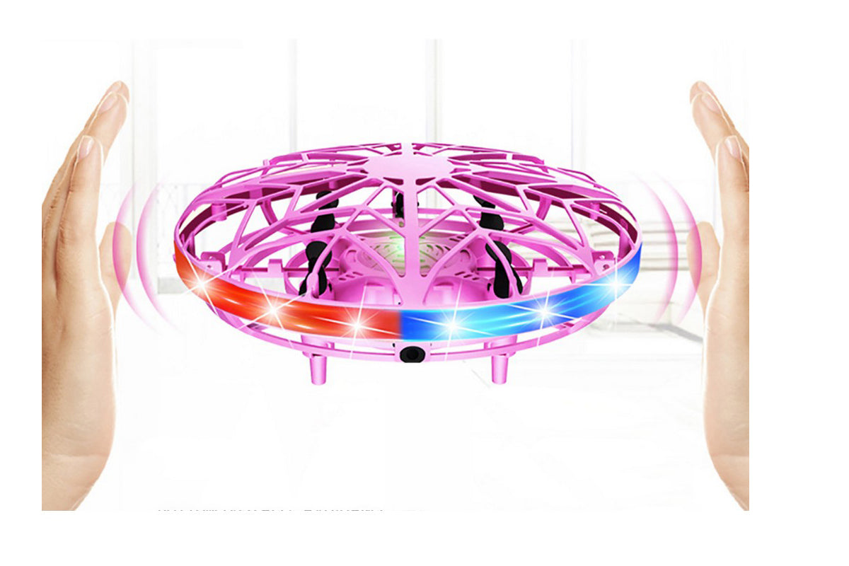 Mini Drone Induction Levitation UFO Flying Toy Hand-controlled Kids Gift Toys