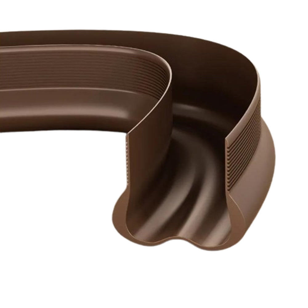 93cm Length Slide-On Under Door Seal Door Draft Stopper Brown