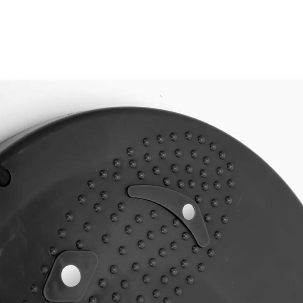 Twist Waist Board Foot Sole Massage Balance Rotating Disc with Drawstring Black
