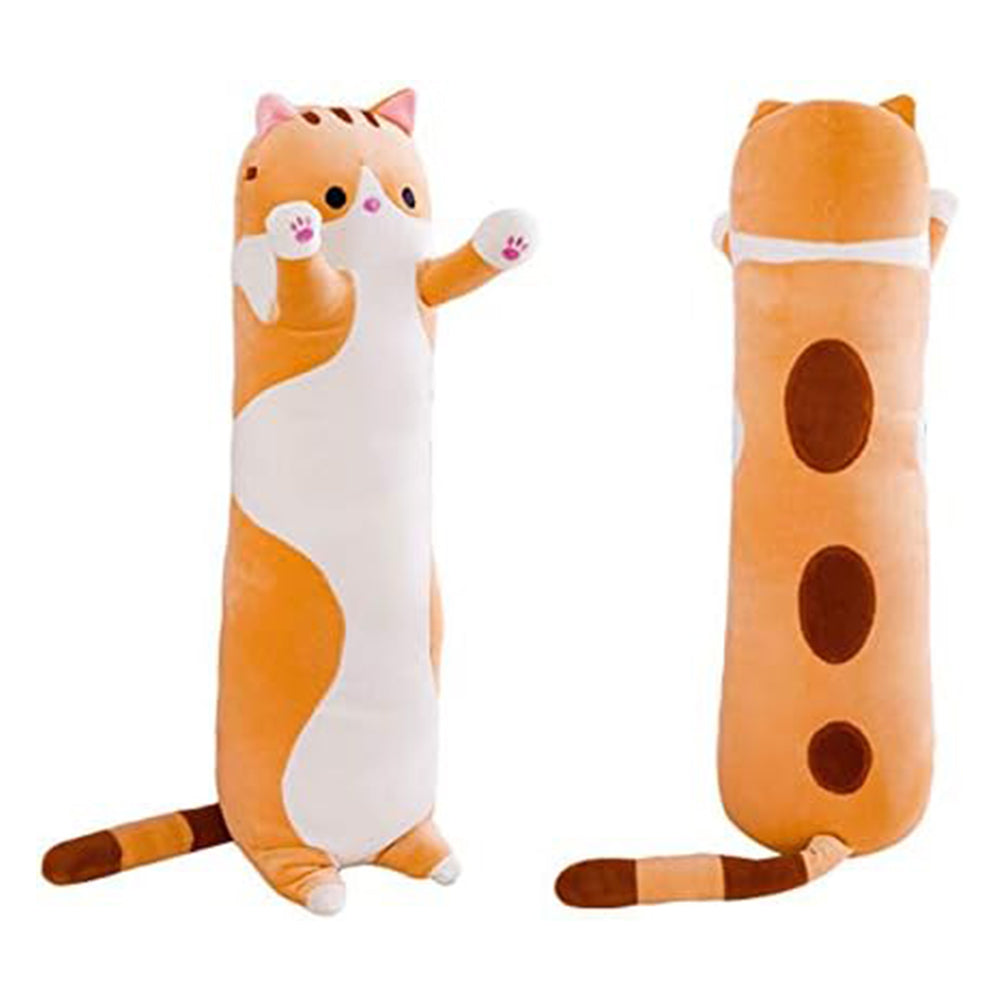 70cm Soft Cute Plush Cat Doll Toy Stuffed Kitten Pillow Cushion Brown