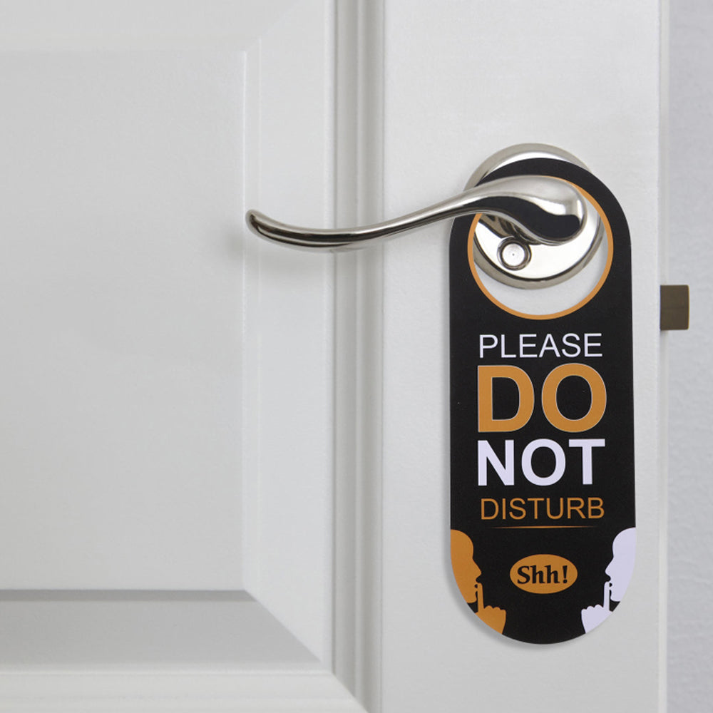 Door Hanger Tag Do Not Disturb Sign Door Knob Hanger Pendant Hanging Label ST1