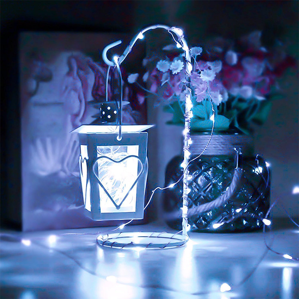 200LED Garden Outdoor Solar Powered Fairy Starry String Light White Light