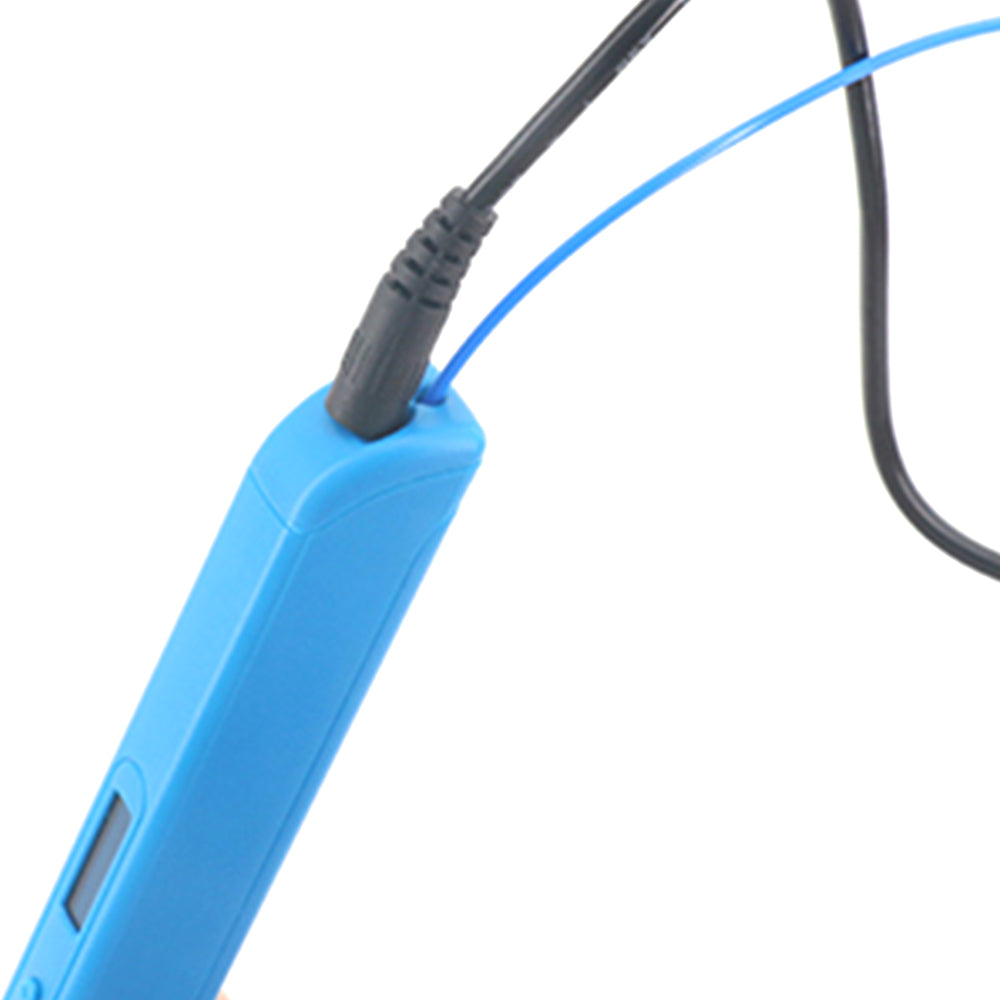 Printing 3D Pen with OLED Display Drawing Pen Printer with PLA Filament Blue